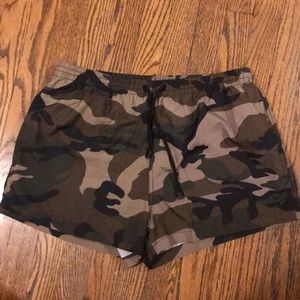 army camo swim trunks